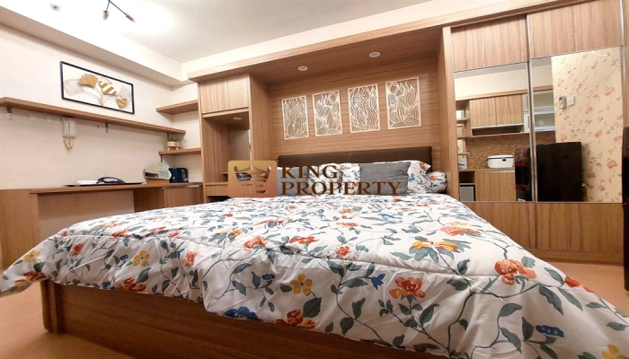 Green Bay Pluit Dijual Studio 21m2 Gratis Furnished dekat mall Green Bay Pluit Greenbay 9 18