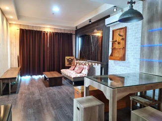 Design Interior Unik 2br 82m2 Furnished Condominium Green bay Pluit Greenbay