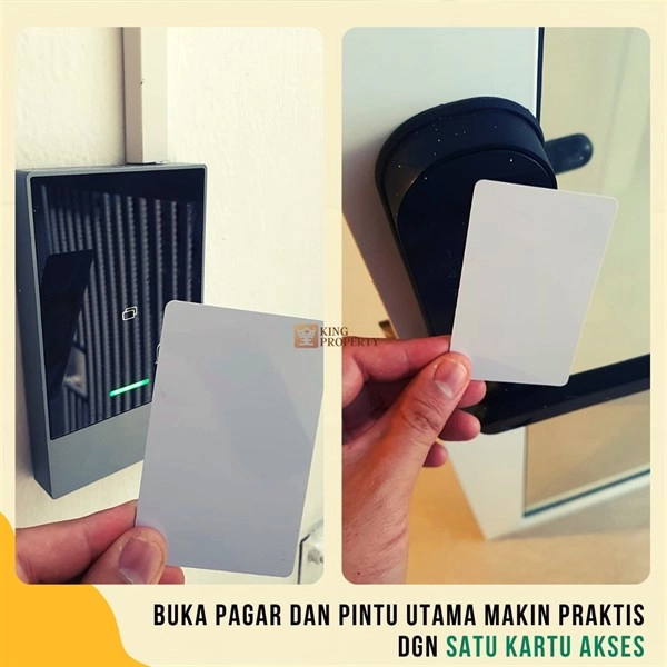 Jakarta Barat Fully Furnish Rumah Kost Super LengkapTomang Diamond Residence SHM 21 21_pagar_dan_pintu_utama_sudah_menggunakan_access_card